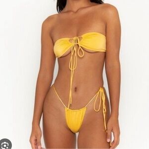 Yellow Sommer swim bikini